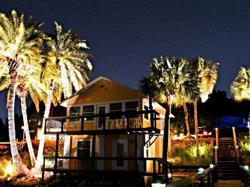 House with Lights — Clermont, FL — Florida Dock & Boat Lifts