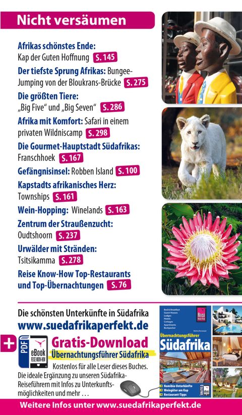 Kapstadt Reiseführer Backcover