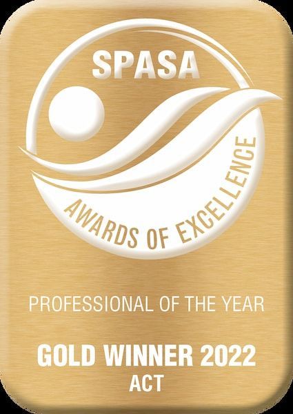 Spasa Awards Of Excellence Professional Of The Year Gold Winner 2022 Act — Aussie UnderCover In South Nowra, NSW