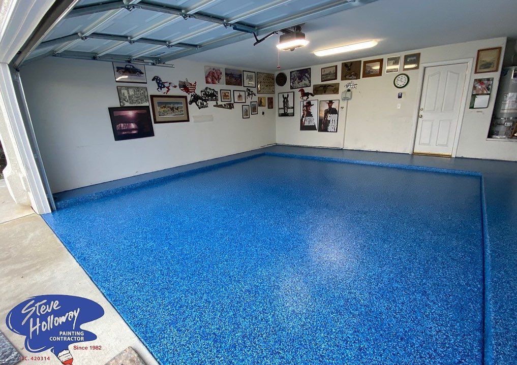 car garage floor painting