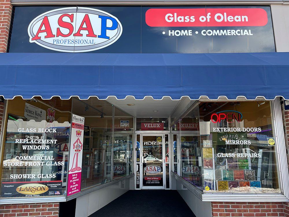 ASAP storefront in Olean, NY