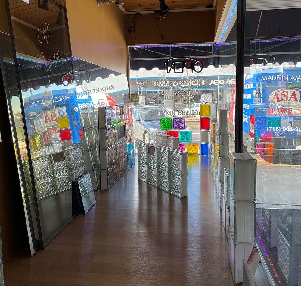 ASAP glass block in Olean, NY