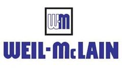 A logo for a company called weil-mclain