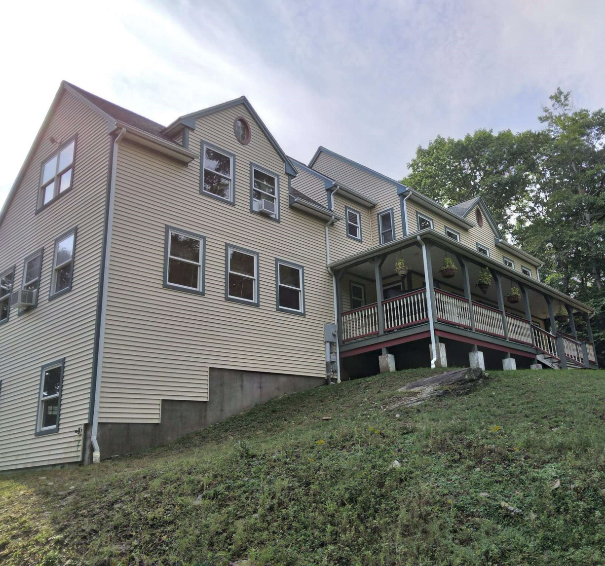 Difficult Slope Super Dirty After — Lebanon, CT — CT Soft Wash & Power Washing