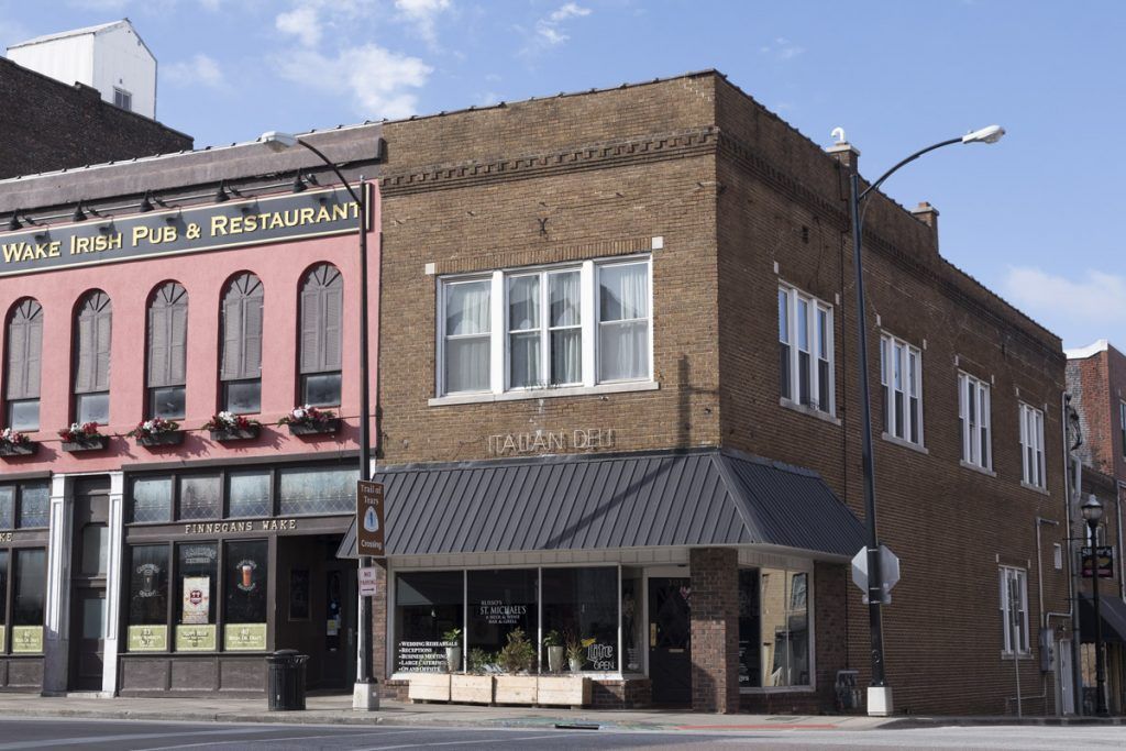 A street corner in Springfield, MO.