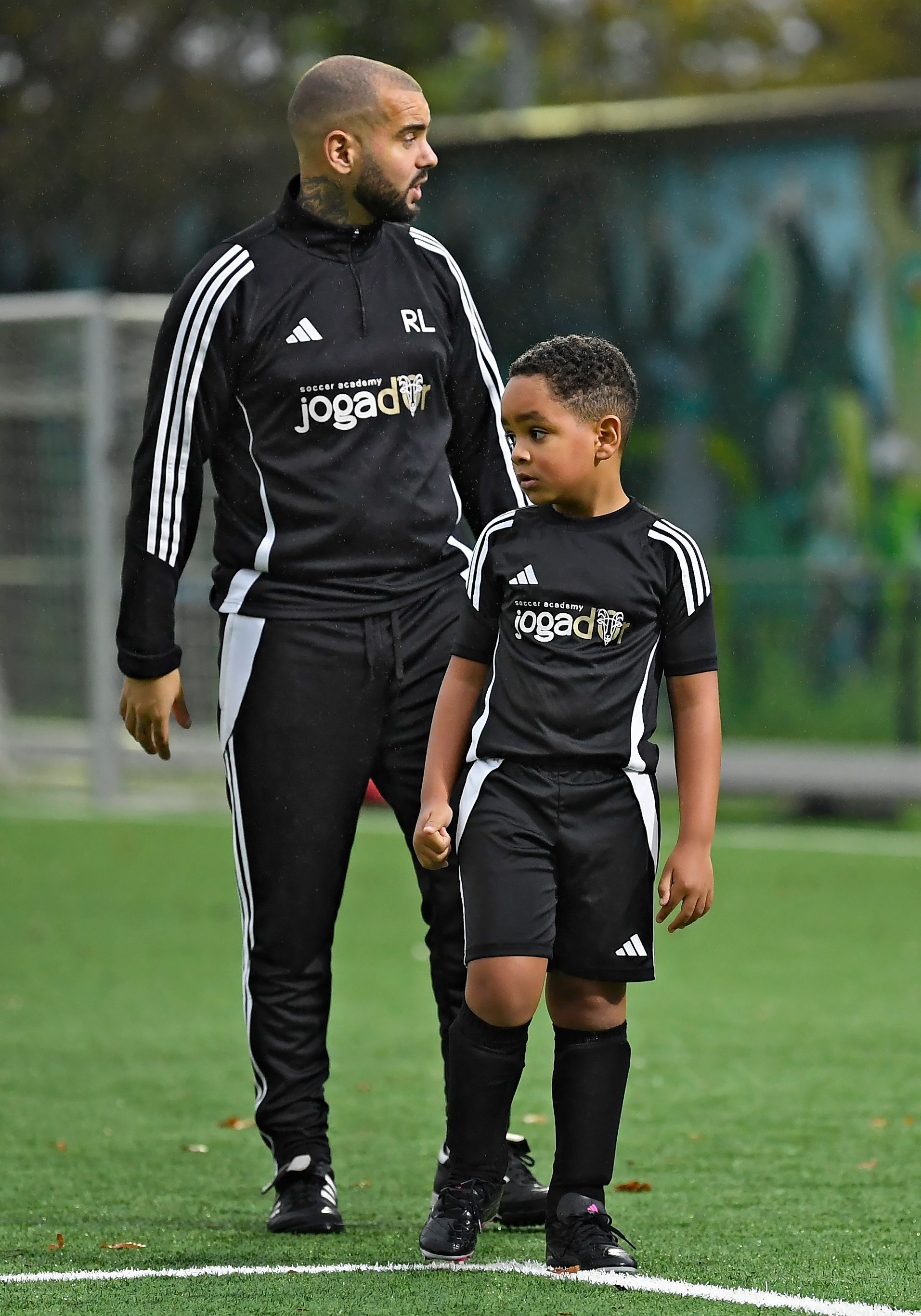 Jeugdspeler en coach