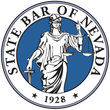 A seal for the state bar of nevada from 1928