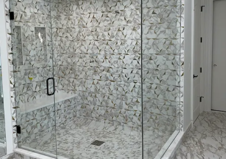 Frameless European Style Shower Glass