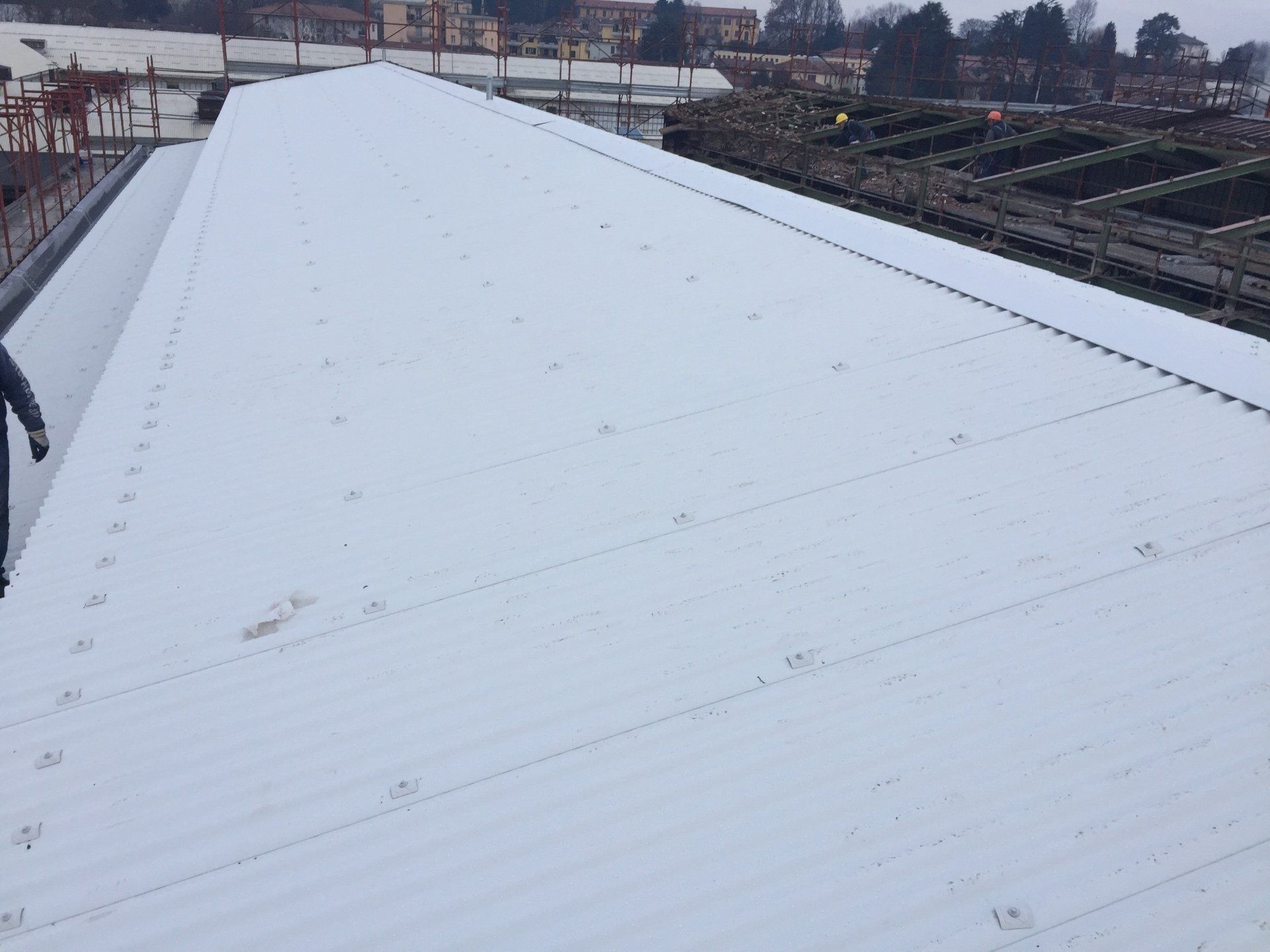 coperture industriali con lastre multistrato