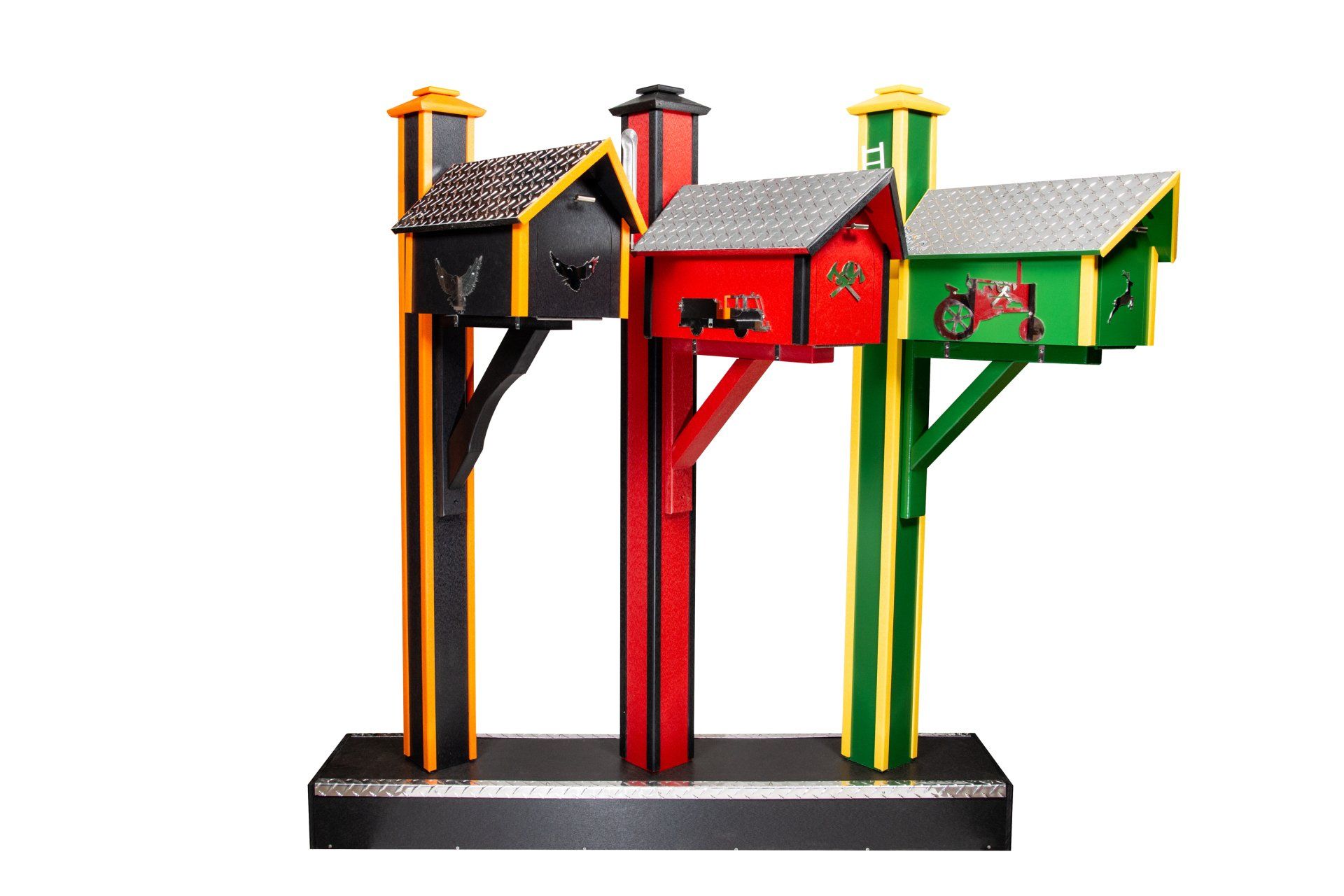 Beaver Dam Woodworks mailboxes