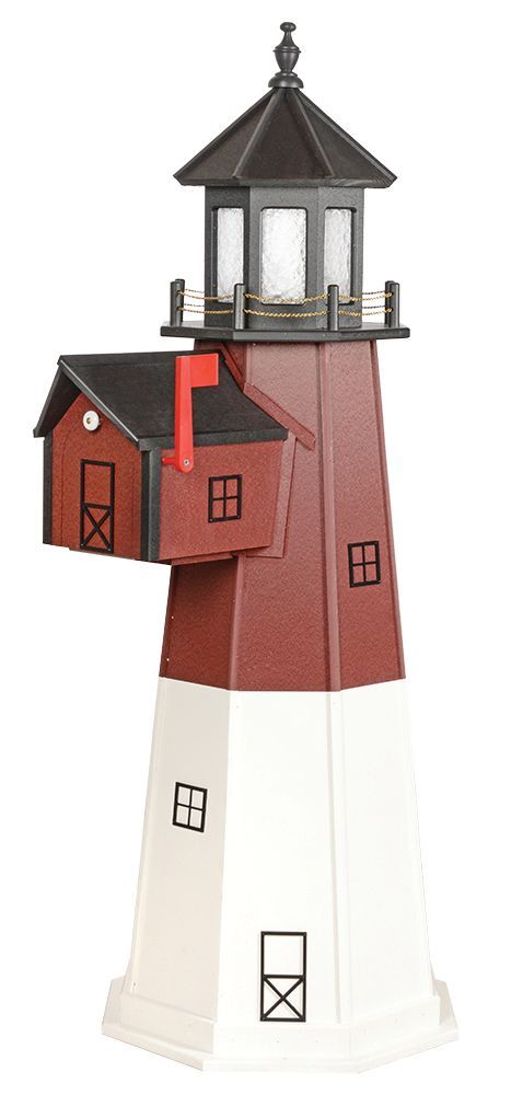 Lighthouses with Built-in Mailboxes