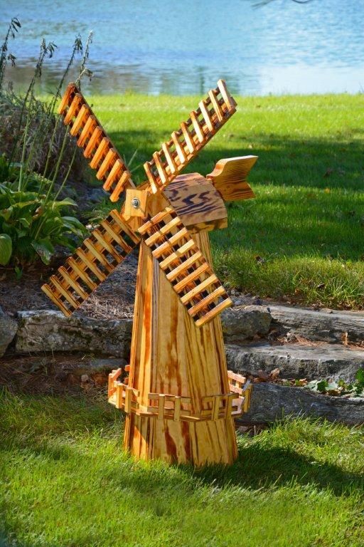 Wood Windmill