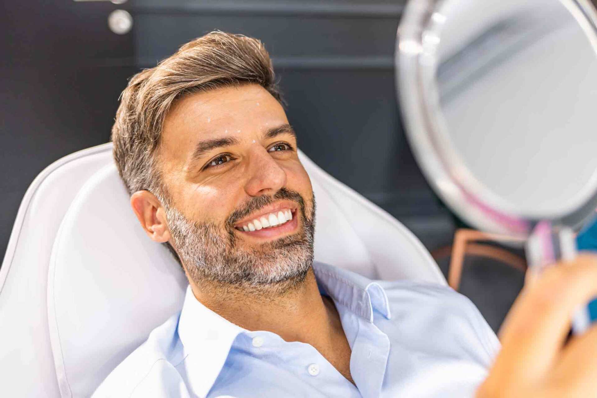 Man Smiling — Plano, TX — North Texas Medical Anti-Aging Center