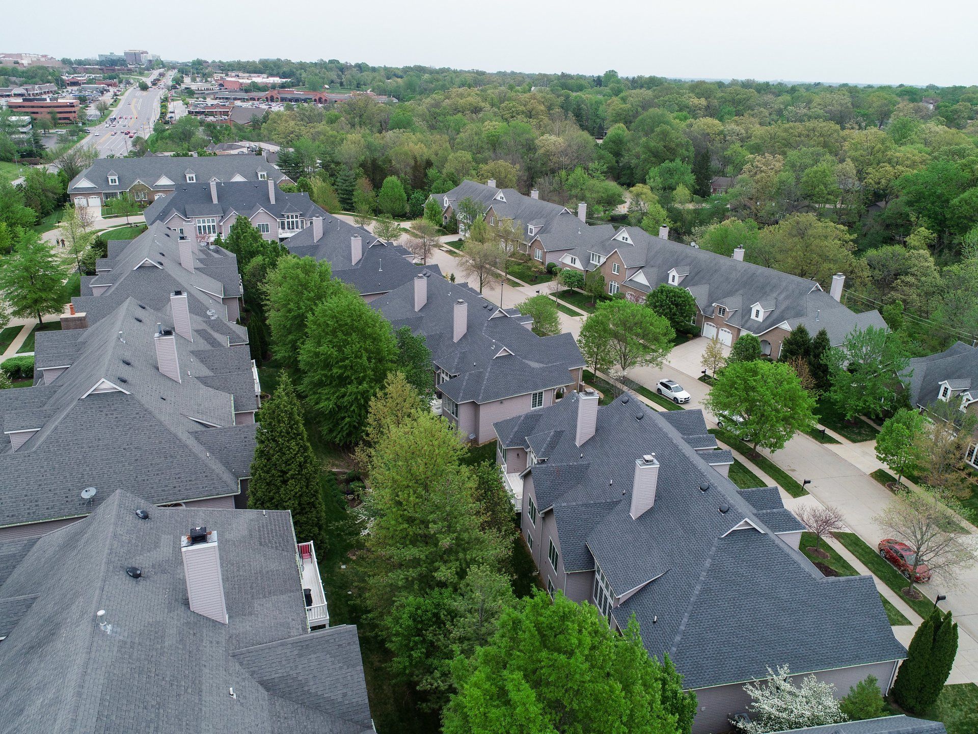 Apartment Complex Roof Installation