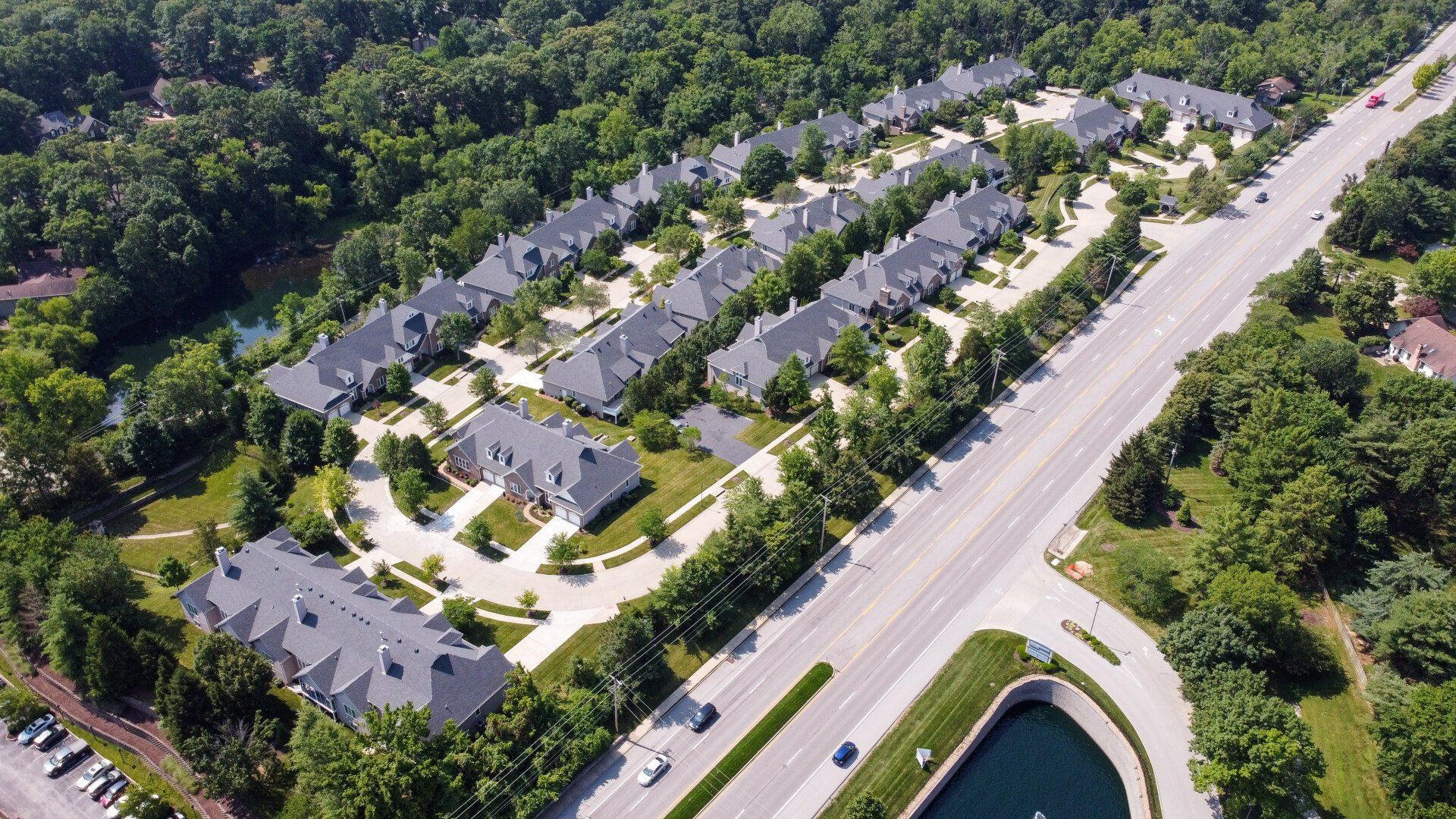 Apartment Complex Roof Installation