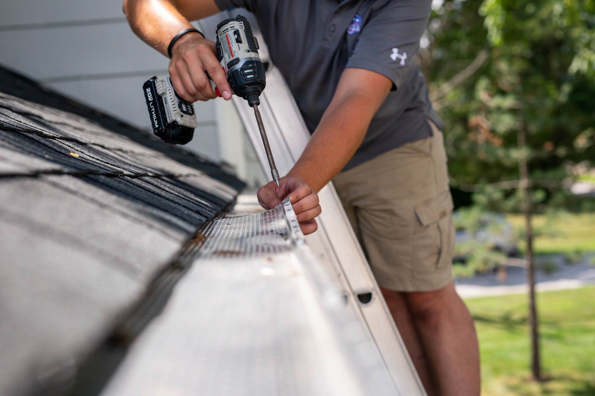 Gutter Guard Installation