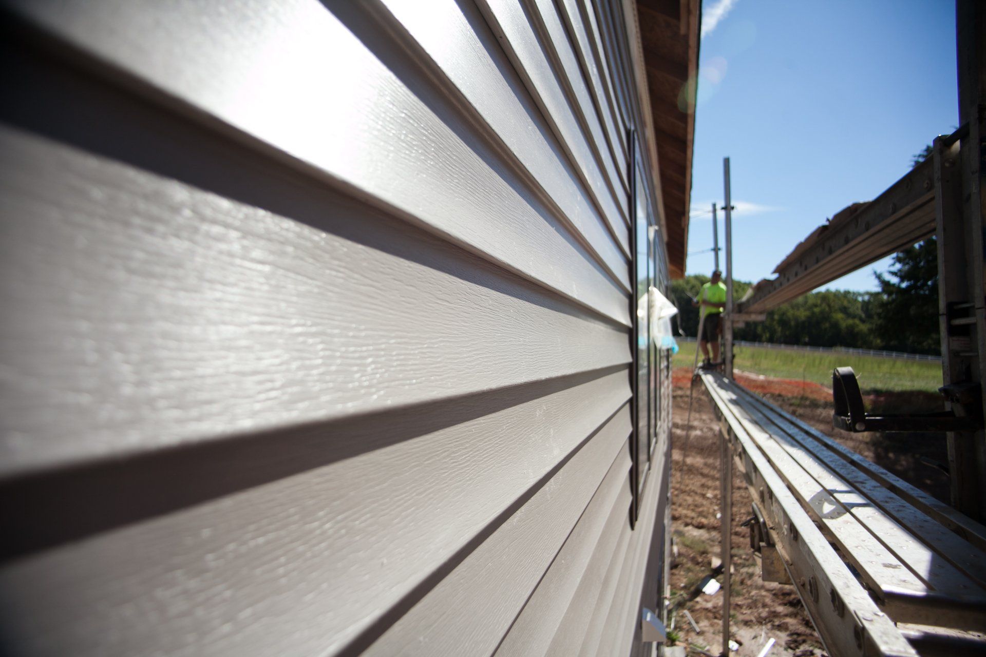 siding on house