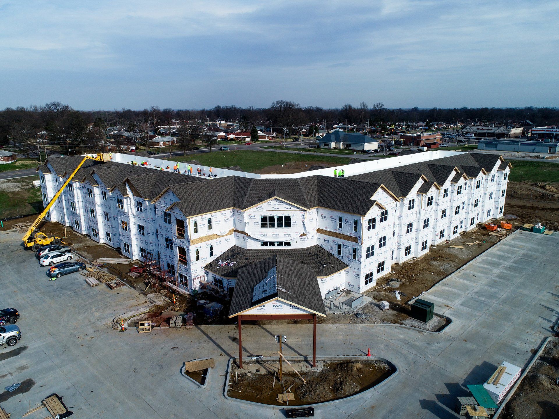 apartment under construction