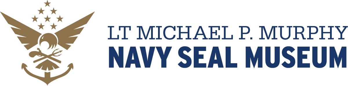 The logo for the lt michael p murphy navy seal museum