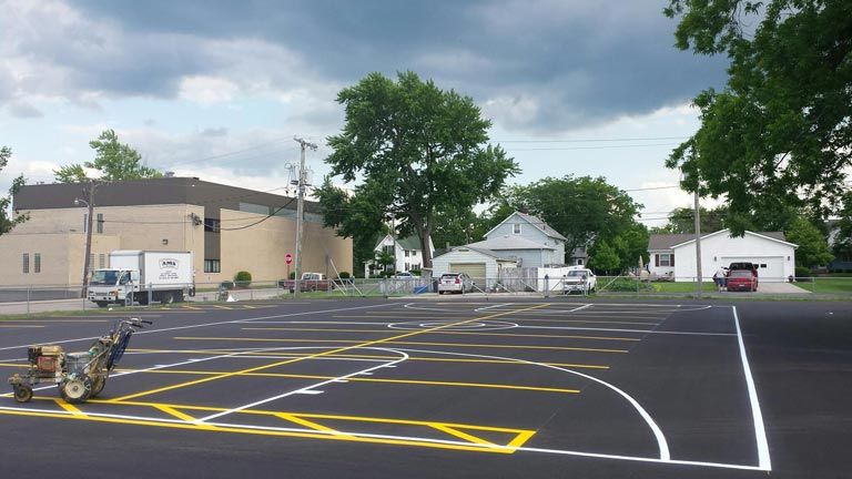 Parking Lot Striping — Line Striping in Fort Wayne, IN