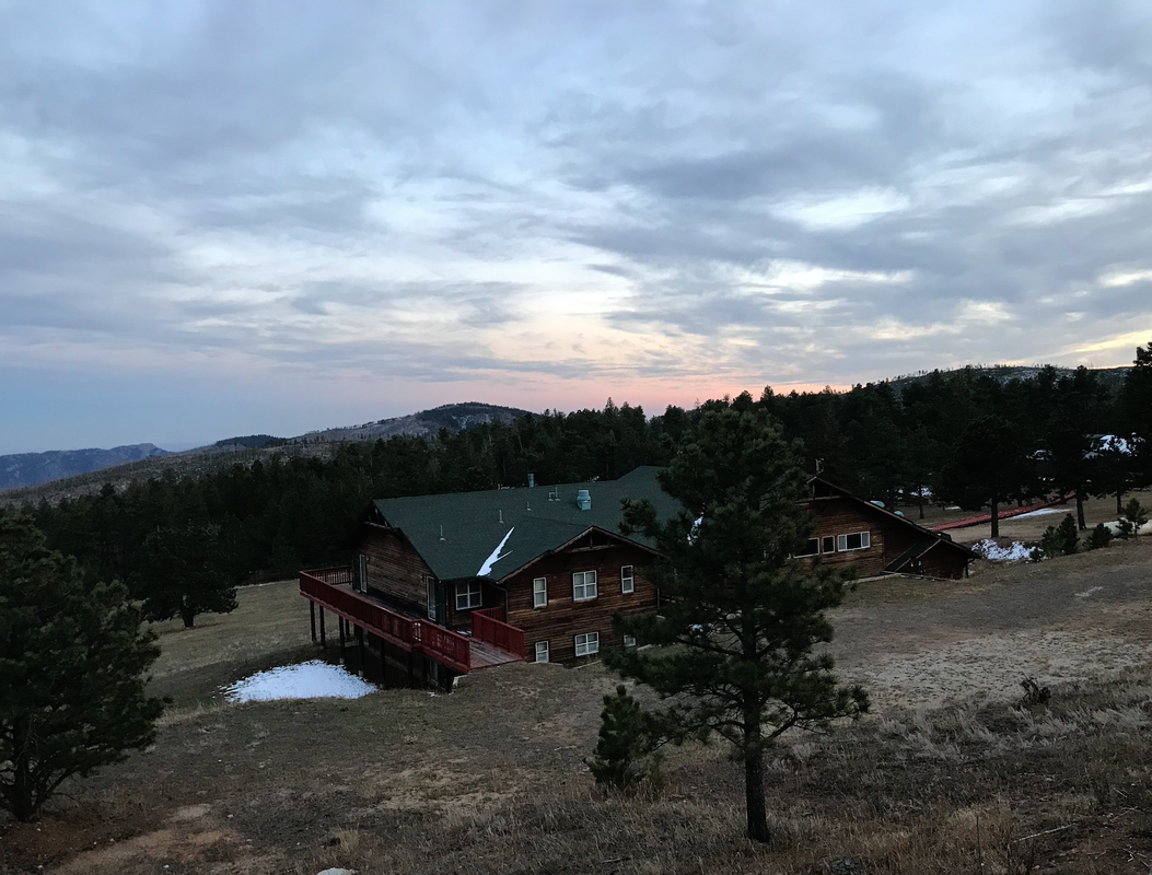 View of Elkhorn Lodge from Retreat Lodge.