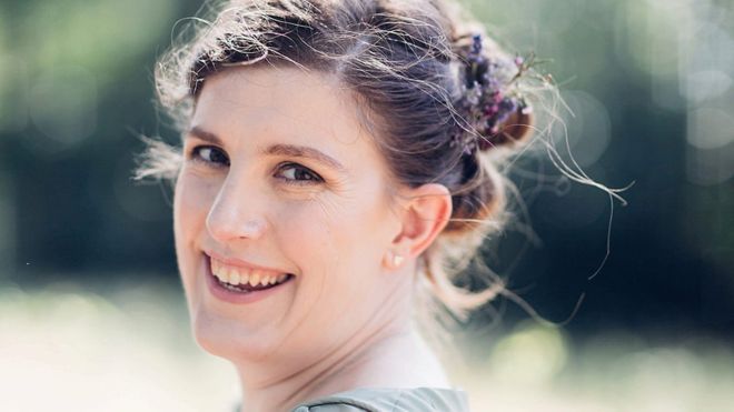 Photo Credit BBC - Faith and her husband were trying for a baby when she was diagnosed with womb cancer