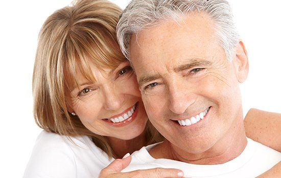 Smiling Couple with White Teeth — Colorado Springs, CO — Smile Heart Dental Hygiene