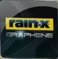 Rain-X Graphene logo in yellow and black.