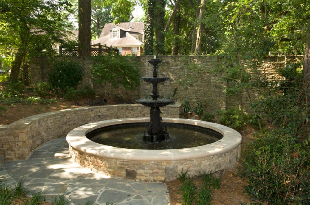Outdoor fountain