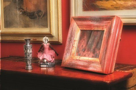 urna cineraria quadro cornice