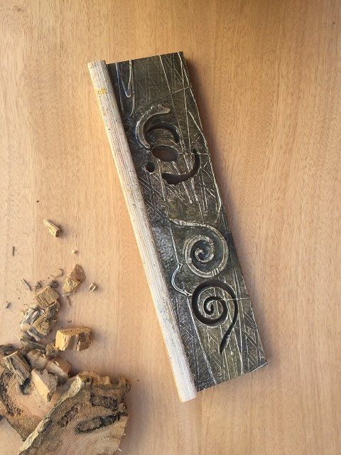 cornice asta colorata