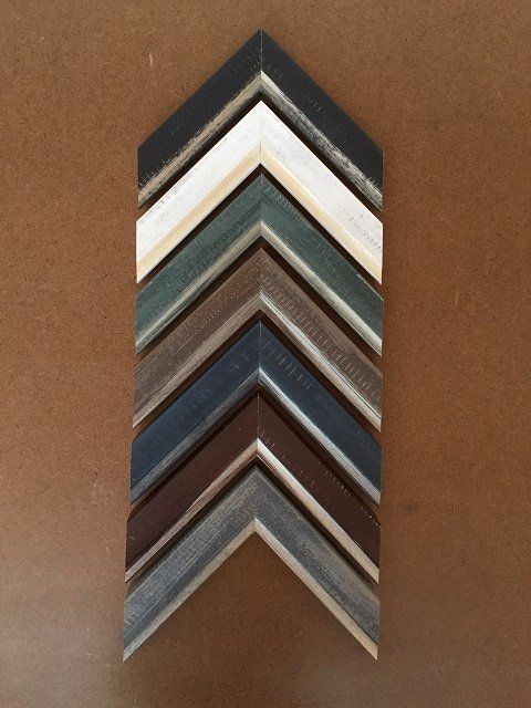 asta cornice  ebano bianco verde noce blu rosso grigio