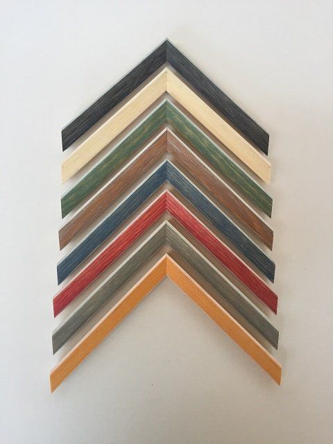 asta cornice  antracite naturale verde marrone-chiaro blu rosso grigio arancio