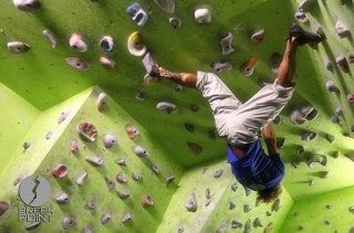 Lezione di indoor climbing