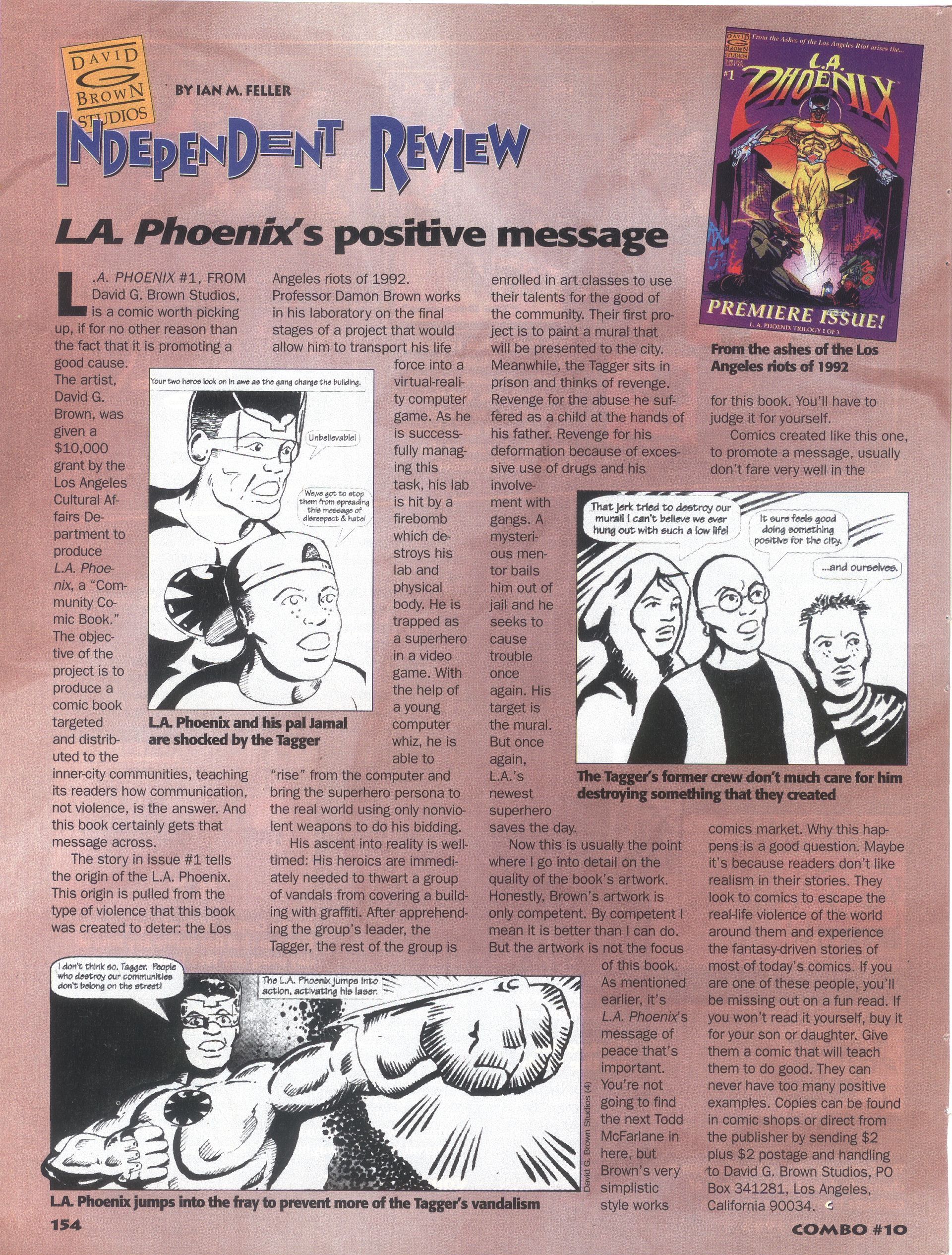 Comic book page review: 