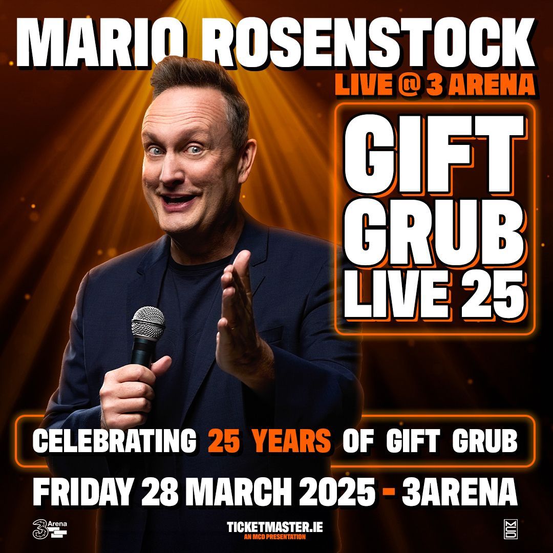 Gift Grub Live 25
starring
Mario Rosenstock
