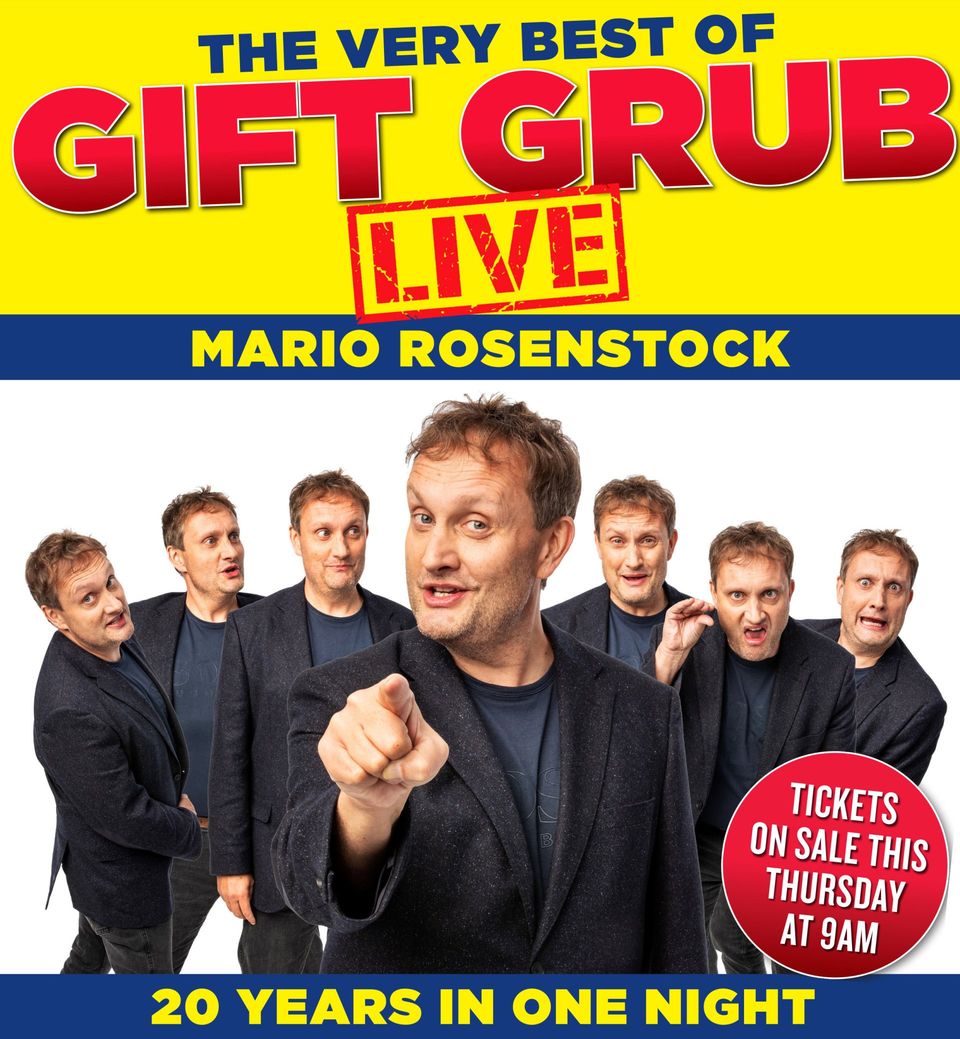 mario rosenstock gift grub tour