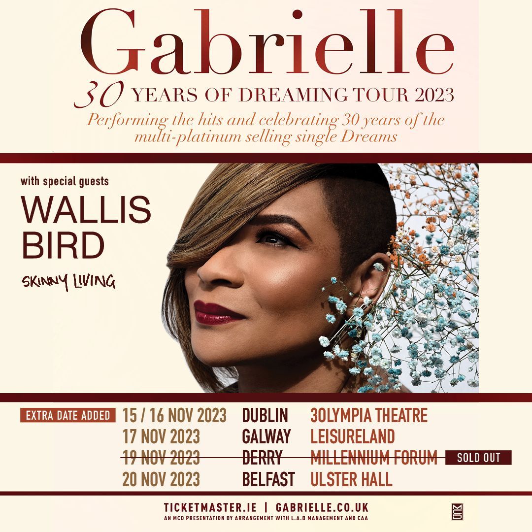 THE 30 YEARS OF DREAMING TOUR EXTRA DATE ADDED AT 3OLYMPIA