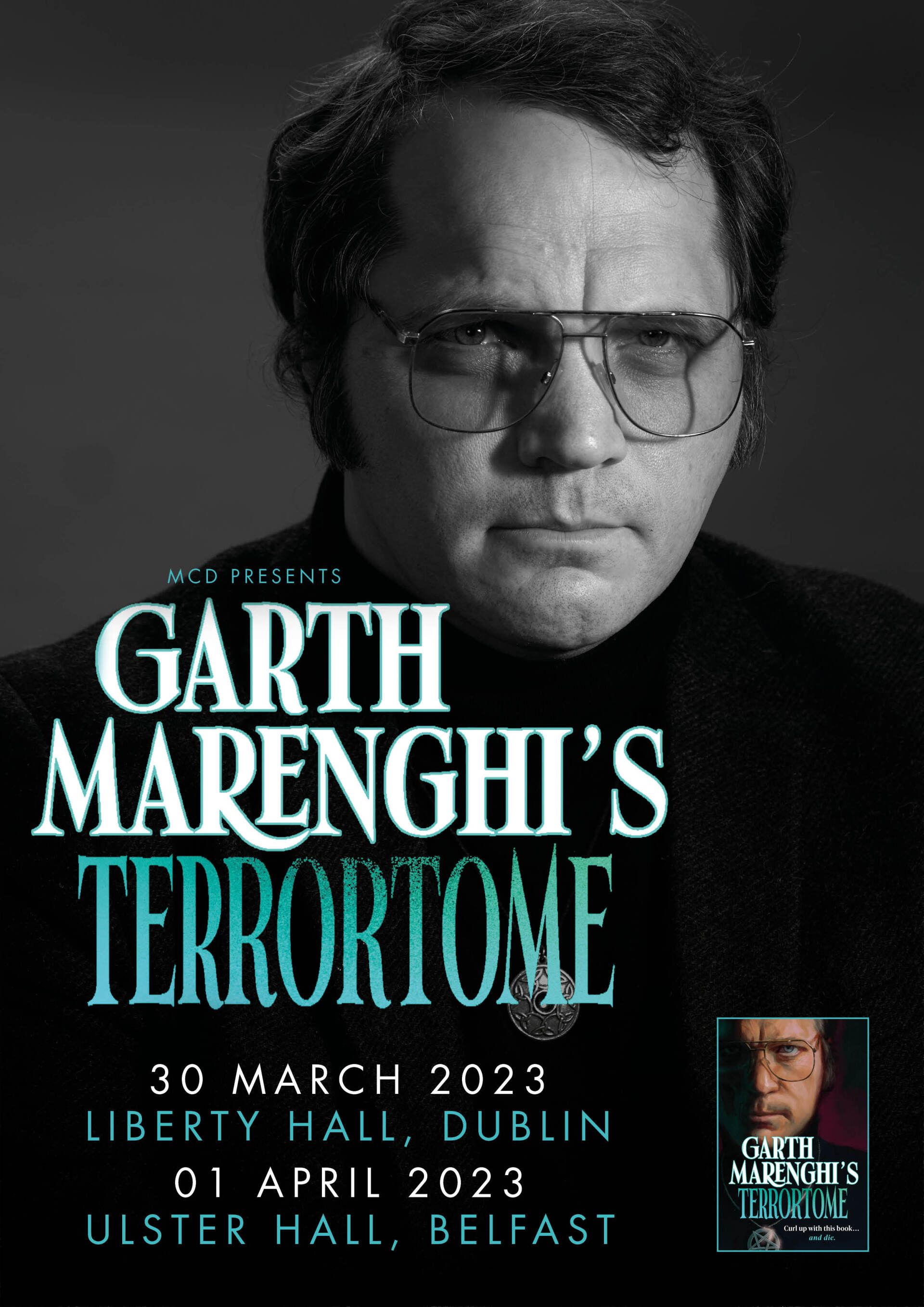 AN EVENING OF TERRORTOME WITH GARTH MARENGHI  Garth Marenghi’s TerrorTome - Book Tour  With Matthew Holness