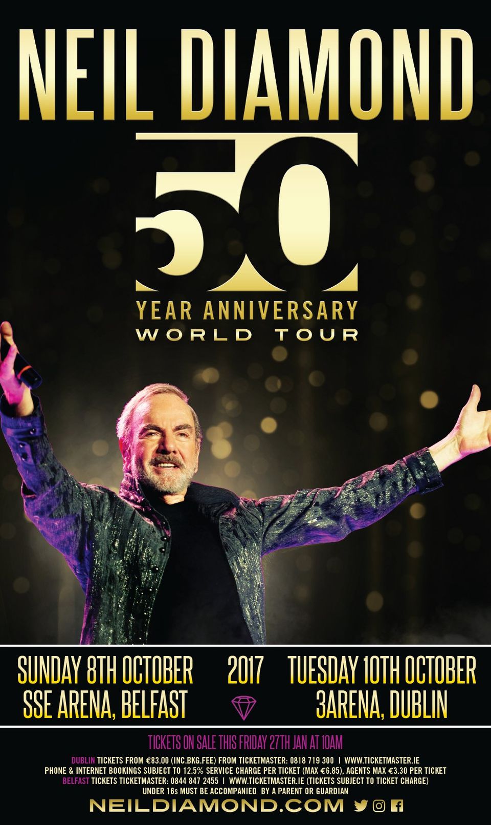 Neil Diamond 50th Anniversary World Tour