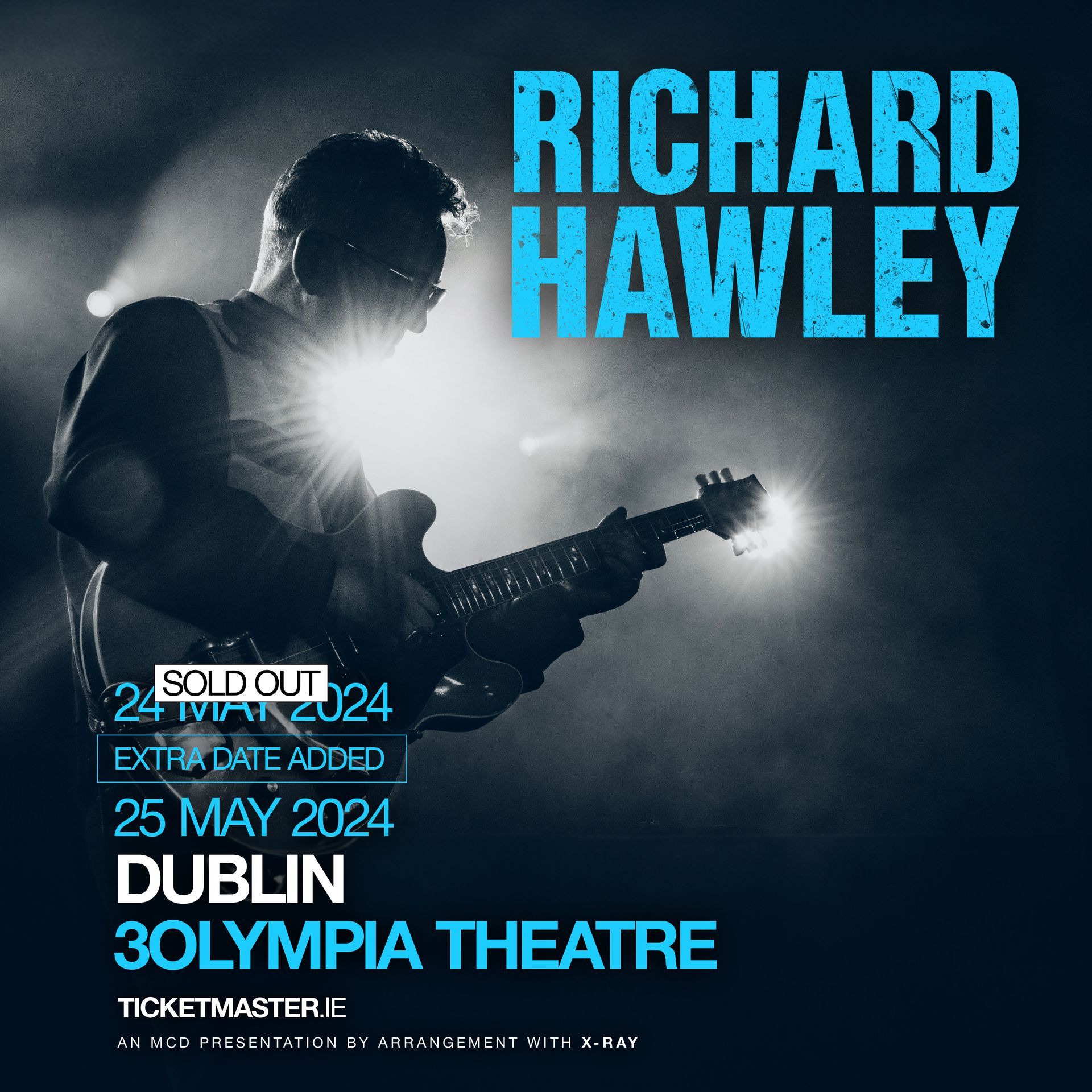 Richard Hawley 
Extra Date Added At 3Olympia
Tickets On Sale Now
