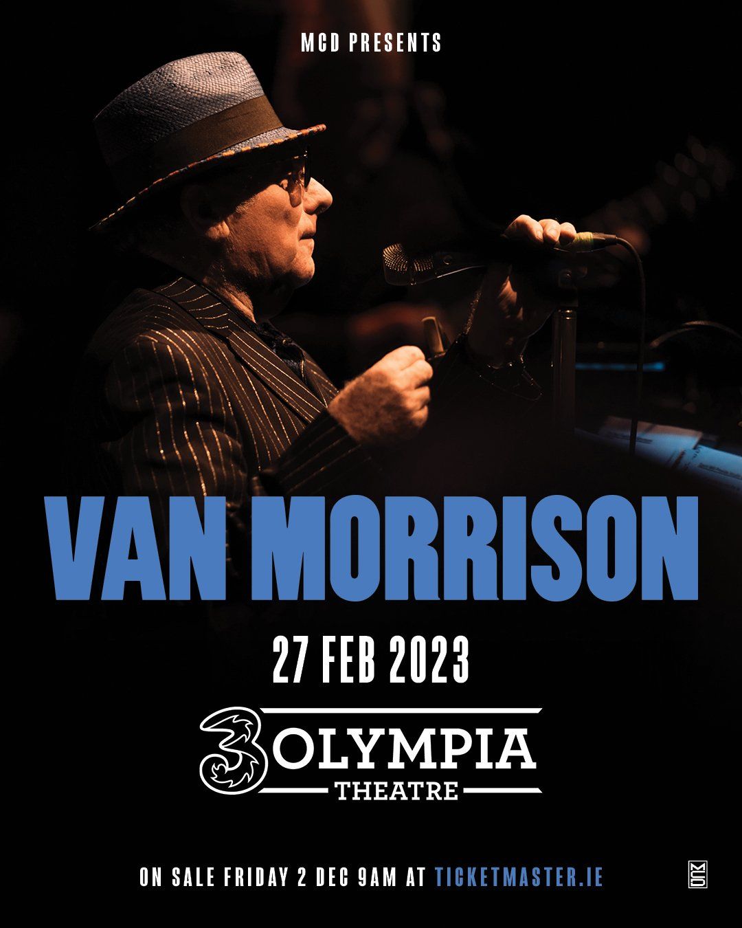 Van Morrison 3Olympia Theatre Dublin Concert Date Confirmed