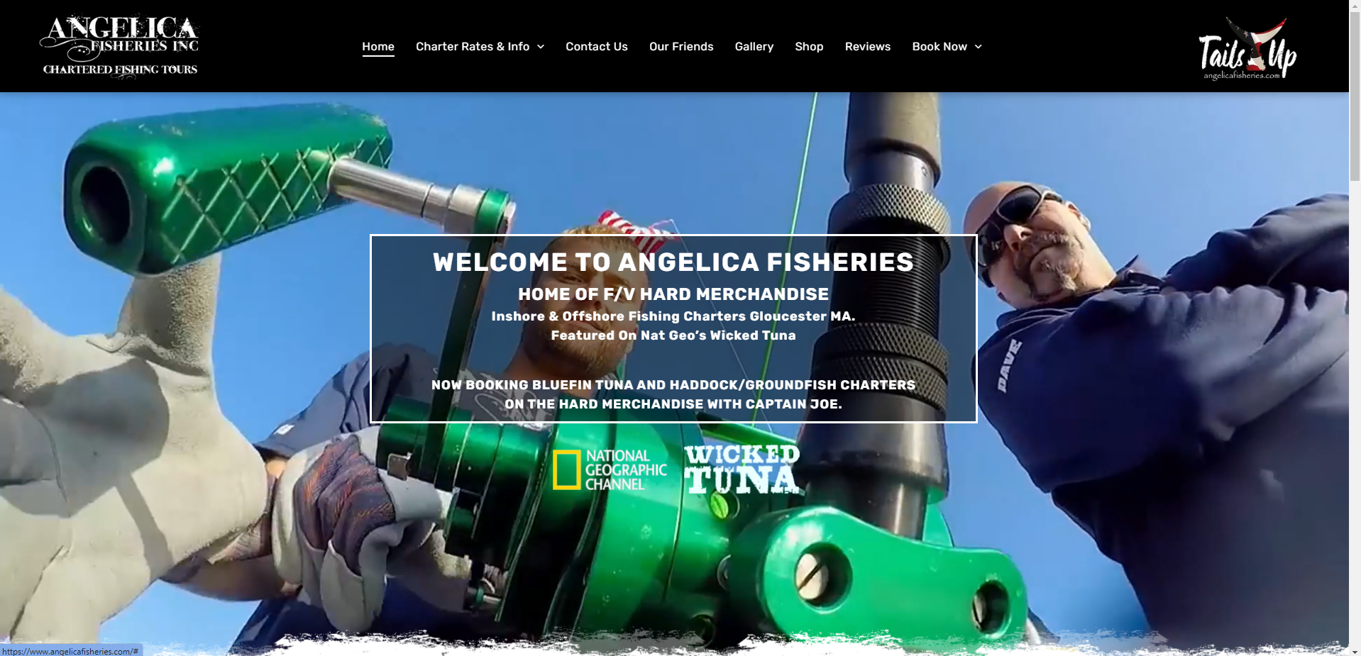 Angelica Fisheries Inshore & Offshore Fishing Charters Gloucester MA.