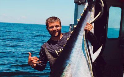 Angelica Fisheries Fishing Charters Located in Gloucester MA.