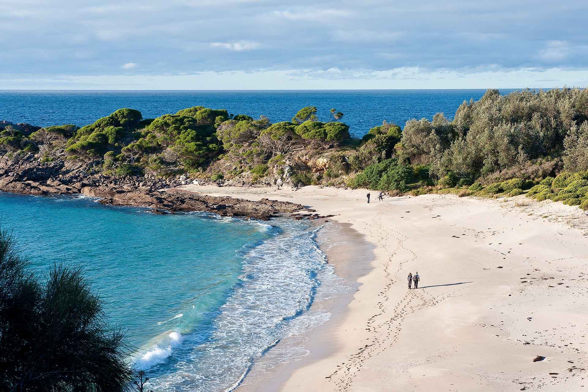 Hidden beaches and national parks walking trails on the Sapphire Coast