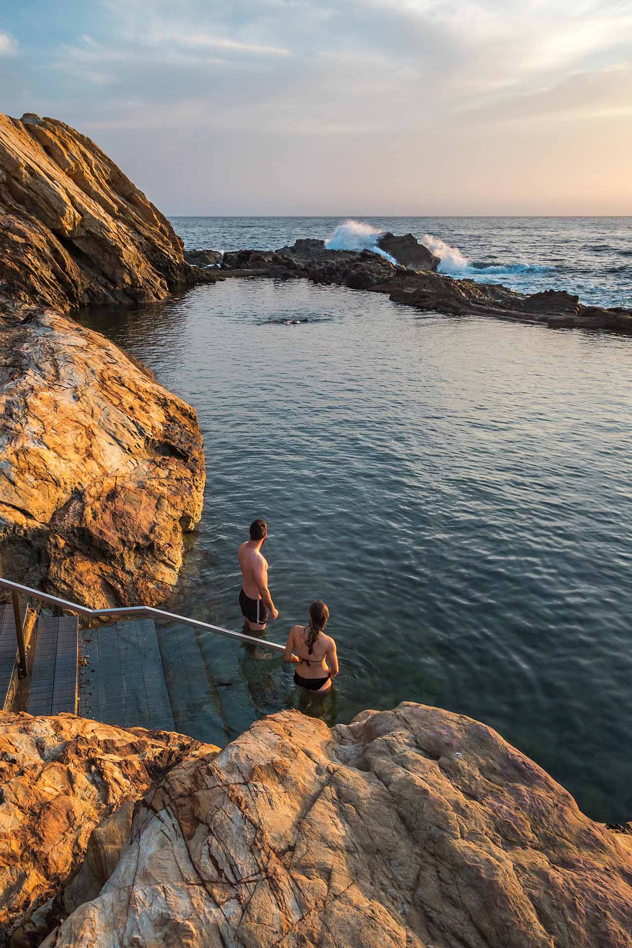 Bermagui Blue Pool, swimming