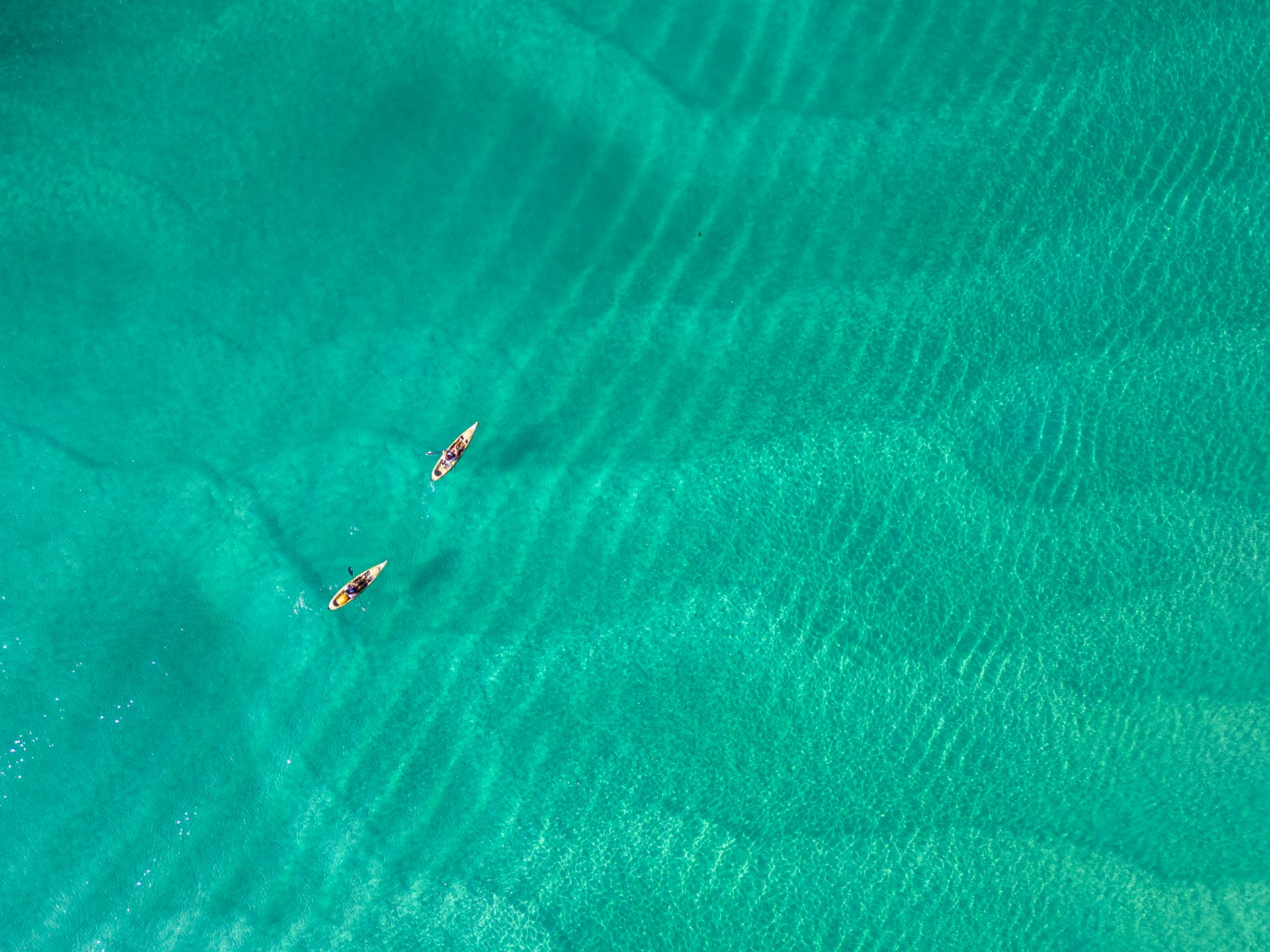 sapphire coast waters on the pambula river with two kayakers