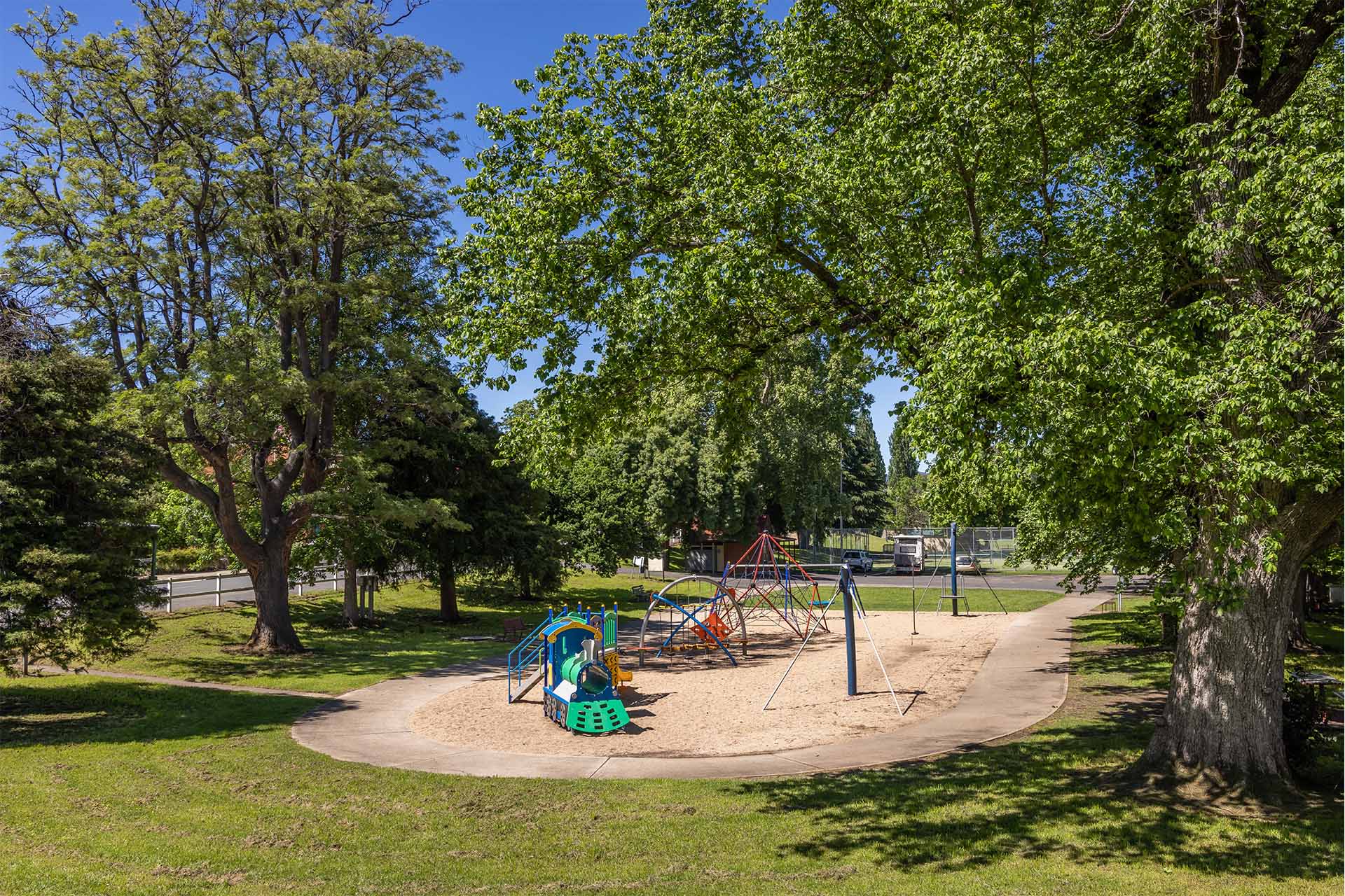 Candelo playground and rest area