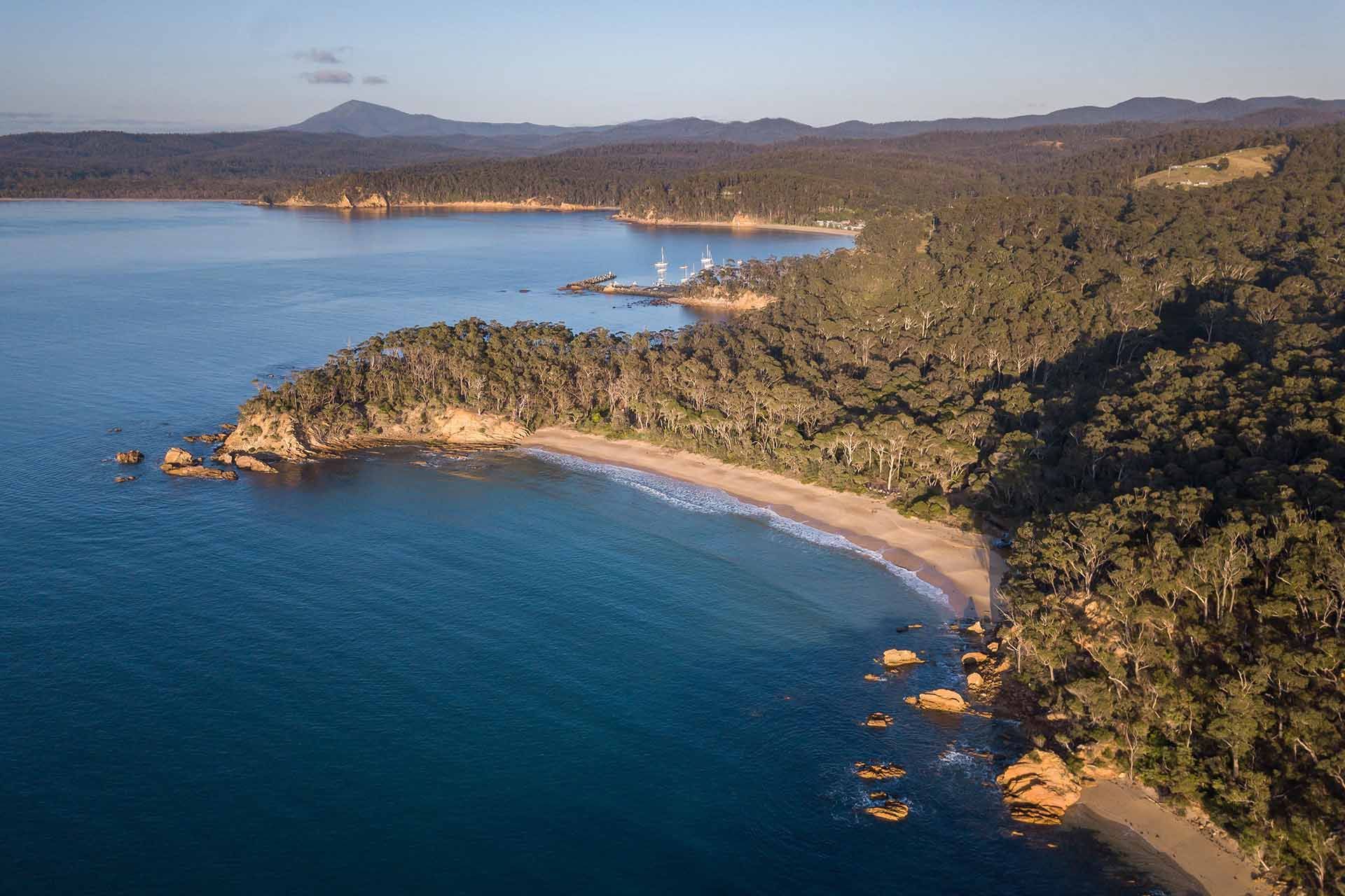 Beaches in Eden on the NSW Sapphire Coast - Cocora Beach