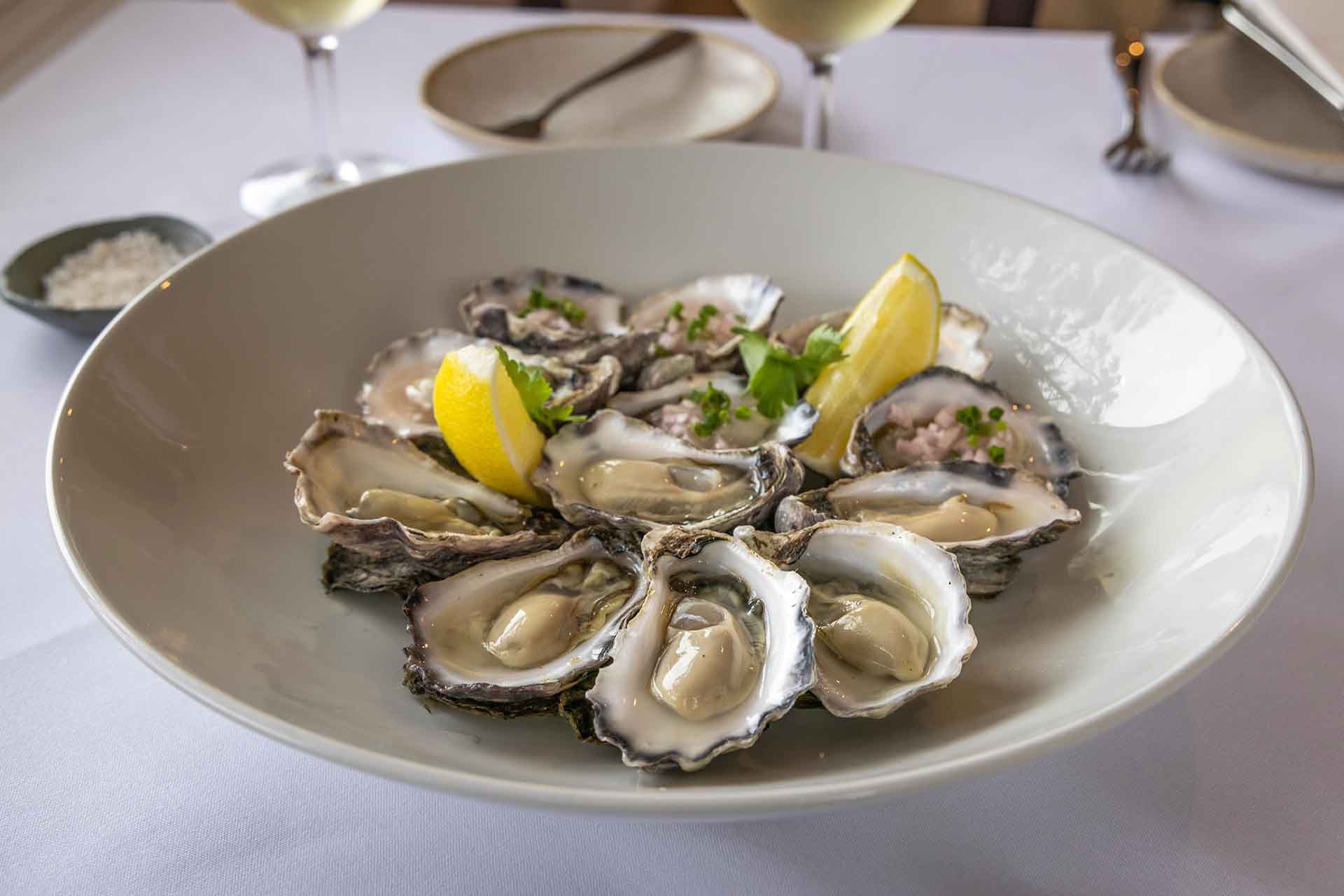 Oyster restaurants on the Sapphire Coast, seafood